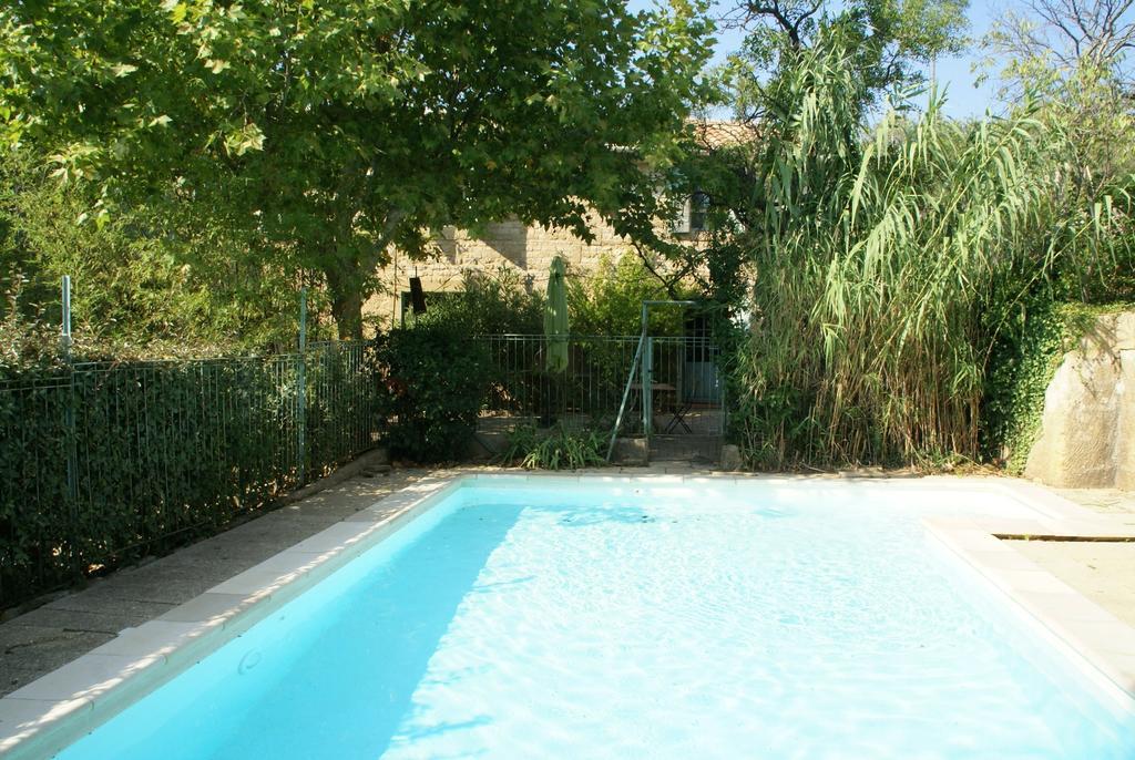 Villa Mas Blauvac Avec Piscine, Entre Uzes Pont Du Gard Vers-Pont-du-Gard Exterior foto